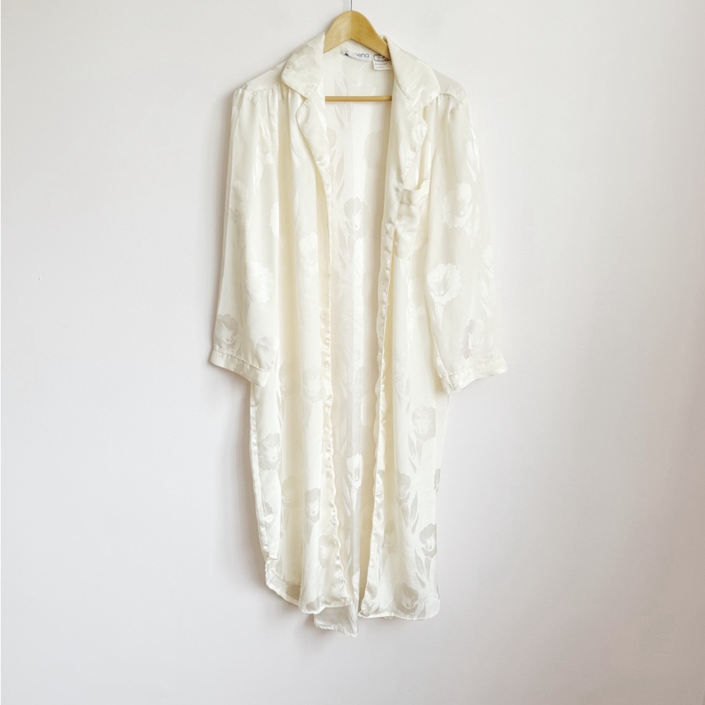 Vintage cream lounge jacket
